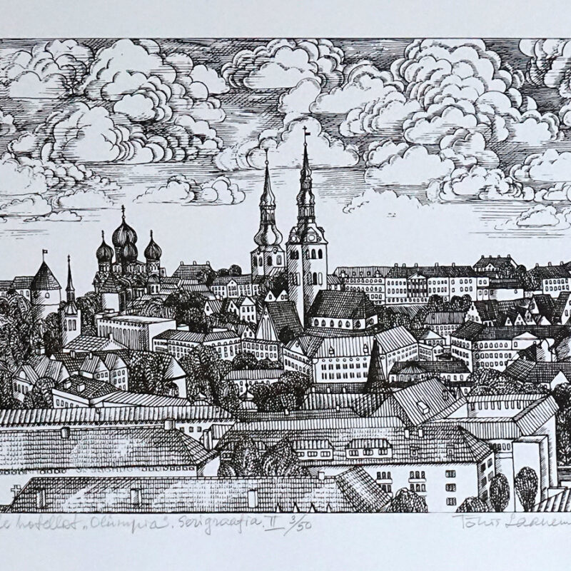 Tallinna vaade hotellist Olümpia II